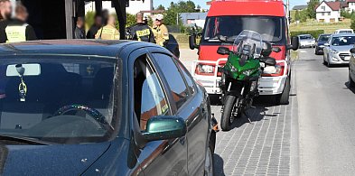 Puzdrowo. Zderzenie motocykla z osobówką-69103