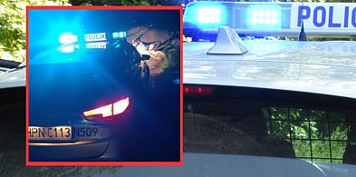 Gowidlino. Pościg za motocyklistą. 25-latek wjechał do rowu-69502