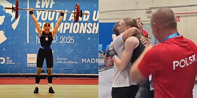 Podnoszenie ciężarów. Aleksandra Miłosz z Kiełpina siódma w Europie!-70034