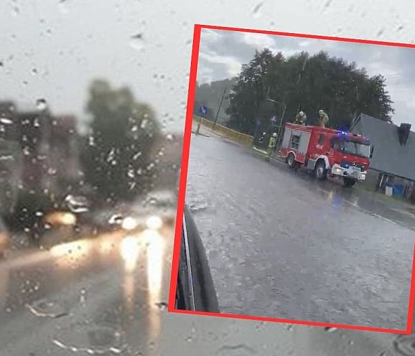 Burze i potężne ulewy w pow. kartuskim. Tak było w Miechucinie-70103