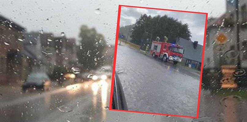Burze i potężne ulewy w pow. kartuskim. Tak było w Miechucinie - 70103