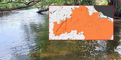 Ostrzeżenie dla części pow. kartuskiego. Wahania stanów wody w Raduni-70173