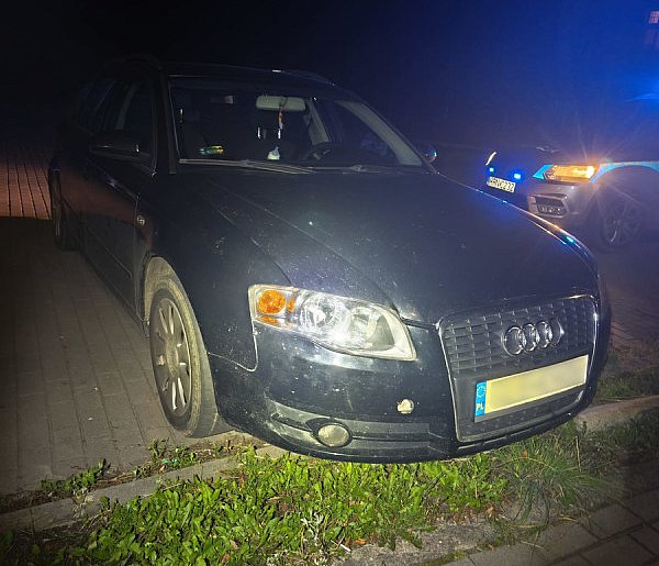 Kartuzy. Kierowca audi zachowywał się nerwowo. Stracił prawo jazdy-70181