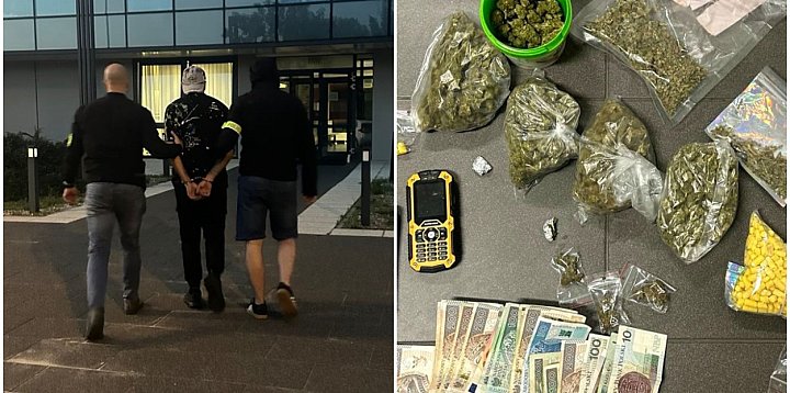 Pseudokibic narkotyki trzymał w zamrażarce i pudełku...-70265