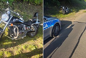 Ręboszewo. Kierowca motocykla potrącił kobietę. Był pijany-70369