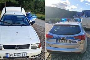 Auto w fatalnym stanie i amfetamina w pudełku... po kremie-70653