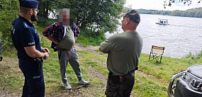 Sierakowice. Akcja policji i straży rybackiej