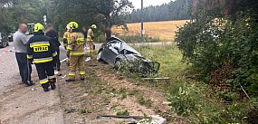 Klukowa Huta. Dwaj kierowcy ukarani po kolizji