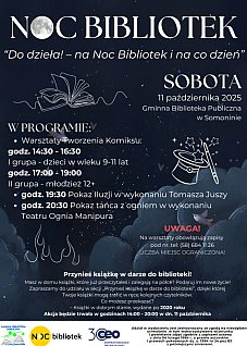Noc Bibliotek w Somonie