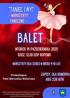 Warsztaty baletowe w Hopowie