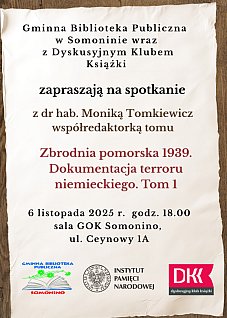 Spotkanie nt. zbrodni pomorskiej