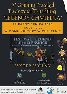 V Gminny Przegląd Twórczości Teatralnej "Legendy Chmielna”