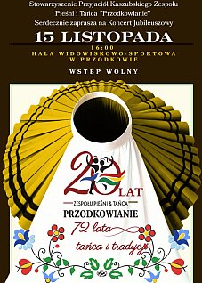 Jubileuszowy koncert zespołu Przodkowianie