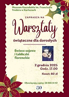 Warsztaty tworzenia świec sojowych i tabliczek florenckich
