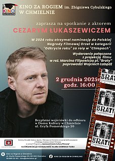 Spotkanie z aktorem Cezarym Łukaszewiczem