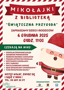 Mikołajki z Biblioteką w Stężycy