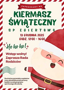 Kiermasz Świąteczny w SP Egiertowie