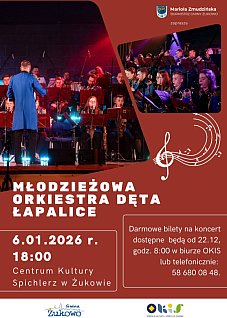 Koncert Młodzieżowej Orkiestry Dętej Łapalice