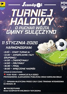 Turniej halowy o Puchar Wójta Gminy Sulęczyno