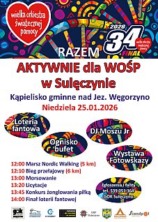 34. finał WOŚP w Sulęczynie