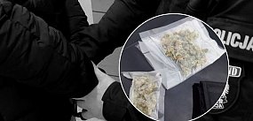 Młodzi ludzie z narkotykami w Dzierżążnie i Sierakowica