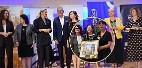 Elżbieta Bugajna laureatką nagrody "Bëlny szkólny"