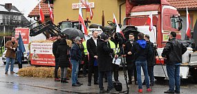 Egiertowo. Protest rolników. Długa lista postulatów