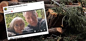 Sulmin. Aktor Mirosław Baka apeluje o stworzenie lasów