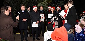 Sierakowicka choinka rozbłysła. Ale coś było nie tak...