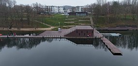 Kartuzy. Zakończono budowę kąpieliska nad Jez. Klasztor