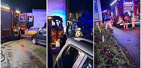 Kartuzy. Pożar na osiedlu XX-lecia