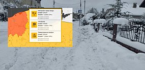 Aż trzy ostrzeżenia pogodowe dla pow. kartuskiego! Śnie