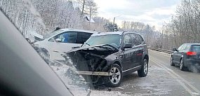 Puzdrowo - Sierakowice. Zderzenie aut. Na miejscu dział