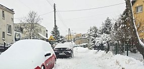 Od 2:00 w nocy trwa odśnieżanie Żukowa. Największym pro