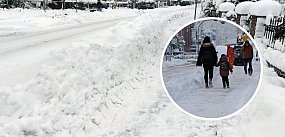 Atak zimy. Lekcje w szkołach w gminie Sulęczyno odwołan