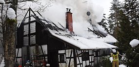 Miechucino. Spłonęła pracownia artystyczna