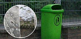 Kartuzy. Brakuje koszy na śmieci. "Gdzie mamy wyrzucić