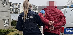 Banino. Sprawca przemocy domowej trafił w ręce policji