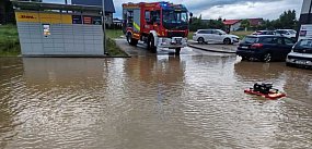 Burze dały się we znaki. Sporo interwencji straży w pow