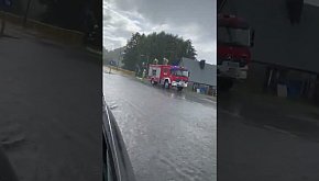 Miechucino i skutki ulewnej burzy