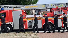 Pogrzeb druha Krystiana Dułaka w Sierakowicach (fr