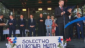 Dożynki gm. Stężyca w Klukowej Hucie 