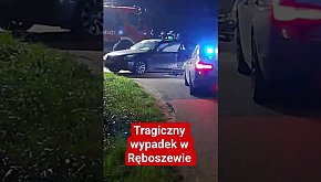 Wypadek w Ręboszewie. W wyniku zderzenia z osobówk