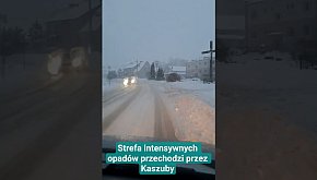 Nadal intensywnie pada na Kaszubach