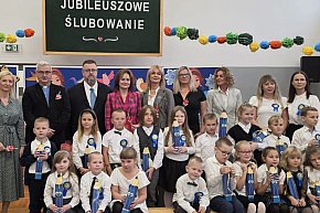Ślubowanie pierwszkolasistów w SP nr 1 w Żukowie-30255
