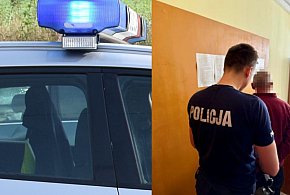 Żukowo. Atakował mieszkańców i groził nożem. Rzucił się na policjantów!-71356