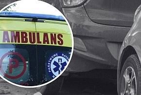 Wygoda Łączyńska. Groźna sytuacja na parkingu. Auto przygniotło dziecko-71529