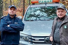 Ruszyła akcja "Stroisz". Policjanci i leśnicy wspólnie chronią zasoby lasów-73041