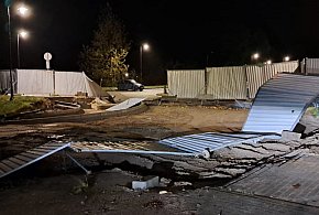 Silny wiatr na Kaszubach. Kilkanaście zdarzeń w pow. kartuskim-73307