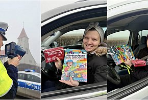 Bez mandatu, za to z prezentem - mikołajkowa akcja kartuskiej policji-74838